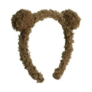 Cute Classic Bears Pattern Headbands Brown